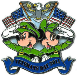 'Veteran's Day - Mickey &amp; Minnie - MLT'