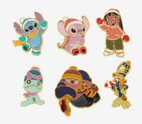'Lilo &amp; Stitch Winter Characters Blind Box - Complete Set - LFLY'