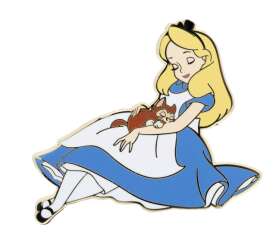 Alice in Wonderland with Dinah