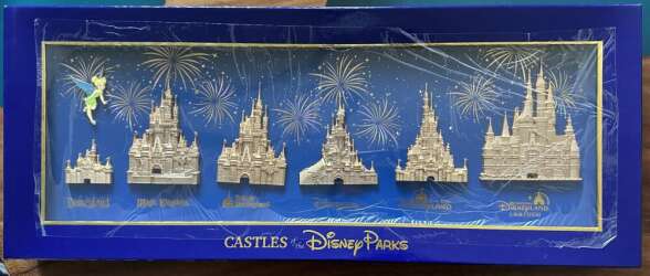 'Castles of the Disney Parks - Disney Castles and Tinker Bell - WDI'