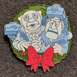 'The Muppet Christmas Carol 24-Day Advent Calendar - Statler &amp; Waldorf as Marley &amp; Marley - DSUS'