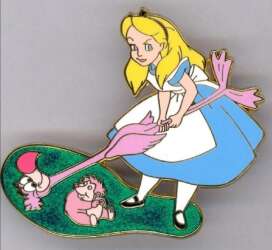 Disney Shopping Alice Flamingo Golf