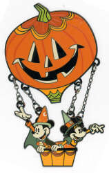 'Halloween 2025 - Mickey &amp; Minnie Hot Air Balloon - DLP'