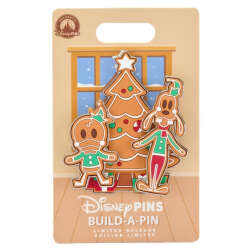'Build-a-Pin: 2nd Generation - Goofy and Donald Build a Pin Gingerbread - MLT'