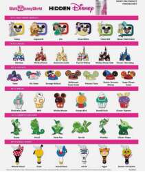 108912 - WDW Hidden Disney Series 2025 Wave B - WDW Hidden Disney Series 2025 Wave B - Unopened Pack - Walt Disney World alternate image