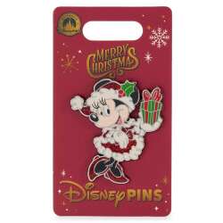 108173 - Mickey Mouse Family Christmas Collection - Mrs. Santa Minnie Mouse with Present alternate image