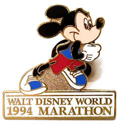 Walt Disney World 1994 Marathon — Mickey Running