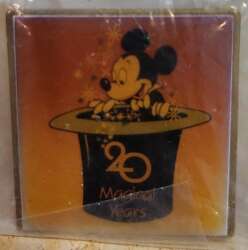 'Walt Disney World 20th Anniversary - 20 Magical Years - Mickey with Top Hat (Cast Member Exclusive) - WDW'