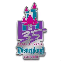 108972 - Disneyland Resort 70th Anniversary Celebration - Legacy Pin Set - Disney Fan Club alternate image