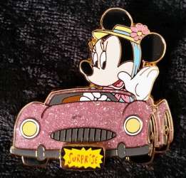 22590 - Surprise Pin Collection 2006 - Glitter Cars - Minnie Mouse - Walt Disney World alternate image