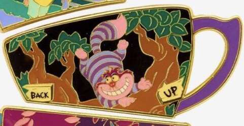 109035 - Loungefly Disney Alice in Wonderland Tea Cup Blind Box - Cheshire Cat - Loungefly alternate image