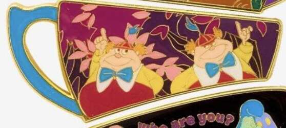 109036 - Loungefly Disney Alice in Wonderland Tea Cup Blind Box - Tweedledee and Tweedledum - Loungefly alternate image