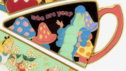 109037 - Loungefly Disney Alice in Wonderland Tea Cup Blind Box - Absolem the Blue Caterpillar - Loungefly alternate image