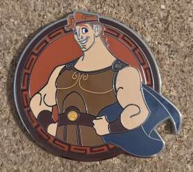 Hercules Posing on Greek Design