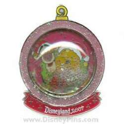 'Holiday Snow Globe 2007 - Winnie the Pooh &amp; Tigger - DLR'
