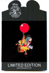 109074 - Pooh, Tigger, Eeyore and Piglet Hanging from a Red Balloon Dangle - Disney Store US alternate image