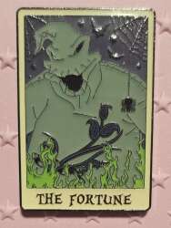 109087 - Nightmare Before Christmas Tarot Cards 2025 - The Fortune (Oogie Boogie) - Loungefly alternate image