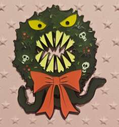 109088 - Man-Eating Wreath - Nightmare Before Christmas - Loungefly alternate image