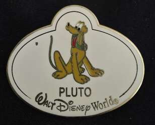 Pluto Name Tag