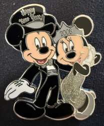 Cast exclusive new year Mickey & Minnie 2006