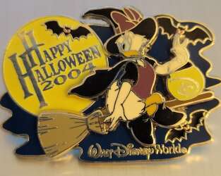 Daisy on broomstick 2004