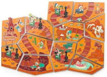 109180 - Attraction Mystery Map Puzzles: Big Thunder Mountain Railroad (WDW) - Unopened Box - Walt Disney World alternate image