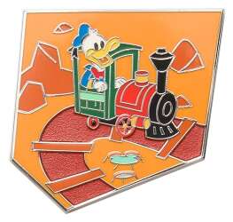 'Attraction Mystery Map Puzzles: Big Thunder Mountain Railroad (WDW) - Donald in Train Engine - WDW'