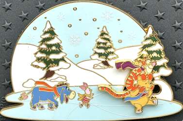 Box Lunch - Winnie the Pooh Sliding Pin