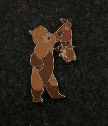 Brother Bear Fantasy Pin by onlyhappythings