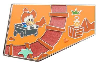 'Attraction Mystery Map Puzzles: Big Thunder Mountain Railroad (WDW) - Dewey in Mine Cart - WDW'