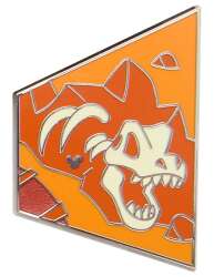 'Attraction Mystery Map Puzzles: Big Thunder Mountain Railroad (WDW) - T-Rex Bones / Dinosaur Skeleton - WDW'