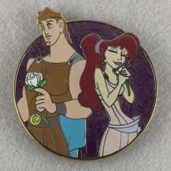 'Fantasy Pin Series: Pins by DisneyKriss - Romantic Reflections: Hercules and Megara - FSY'