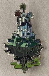 'Fantasy Pin Series: Fandom Manor - Kingdom Hearts Worlds: Sleeping Beauty castle - FSY'