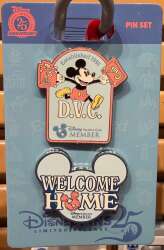 Disney Vacation Club DVC 2 pin pack
