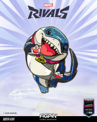 109421 - Figpin - NYCC 2025 - Marvel Rivals - Jeff the Landshark (2127) - FiGPiN alternate image