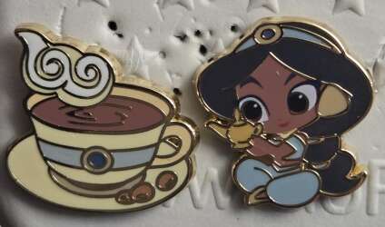 'Pink A La Mode (PALM) - Disney Mini Micro Mystery - Princess Royal Treats - Jasmine &amp; Latte - DLIC'