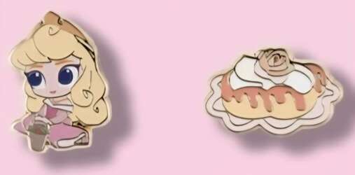 109480 - Pink A La Mode (PALM) - Disney Mini Micro Mystery - Princess Royal Treats - Aurora & Danish - Disney Licensed alternate image