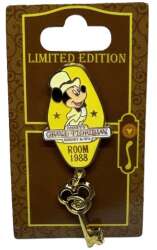 'Resorts Room Keys - Grand Floridian Resort and Spa Room 1988 - Mickey Mouse - WDW'