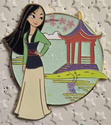 'Pink A La Mode (PALM) - Disney Princess Enchanted Kingdoms - Mulan - Glitter Chaser - DLIC'