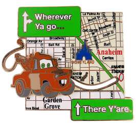 'Mickey&#039;s Pin Odyssey 2008 - Surprise Pin - Mater - DLR'