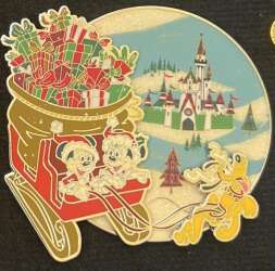 109546 - Christmas 2025 - Sleigh Mini Jumbo - Mickey, Minnie, and Pluto Sled alternate image