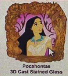 15255 - Stained Glass Princess - Pocahontas - Walt Disney Imagineering alternate image