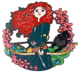 Merida Princess Floral Wreath