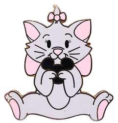 Marie Holding Mickey Head