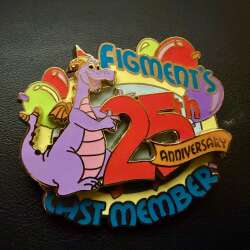 109687 - Unknown Series - Figment's 25th Anniversary Cast Member - Walt Disney World alternate image