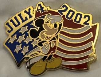 109701 - 4th of July/Independence Day - Mickey Flag - Cast Exclusive - Disneyland Resort alternate image