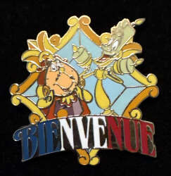 Cogsworth and lumiere