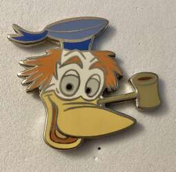 Moby Duck. Sailor cap and Pipe