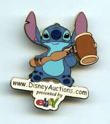 Stitch Holding A Gavel
