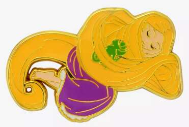 109733 - Unknown Series - Rapunzel sleeping with Pascal - Loungefly alternate image